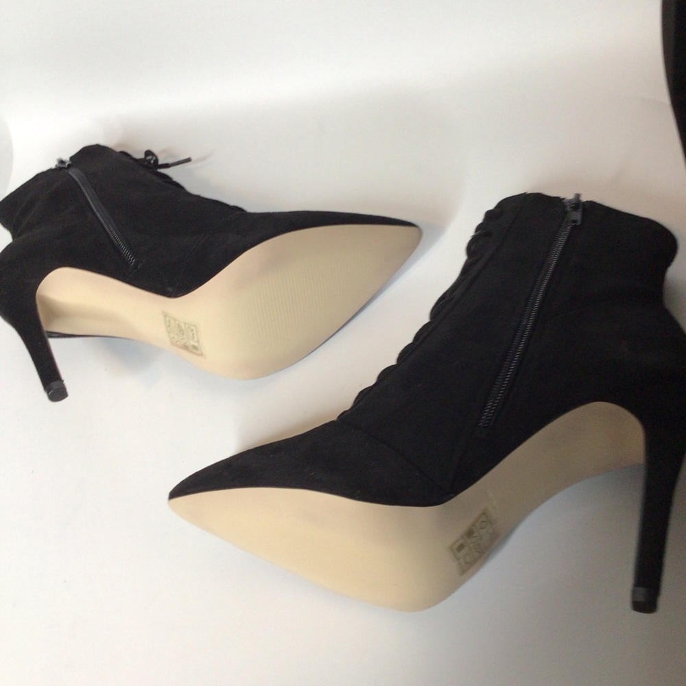 Call It Spring Women's Devilqueen Suede High Heels Ankle Boots - Picture 4 of 9